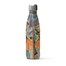 Load image into Gallery viewer, Deer with Bombardino and skis in St Moritz