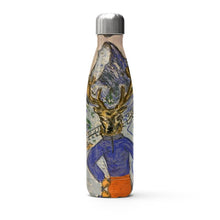 Load image into Gallery viewer, Thermal Bottle with Deer on Skis with the Matterhorn