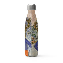 Load image into Gallery viewer, Thermal Bottle with Deer on Skis with the Matterhorn