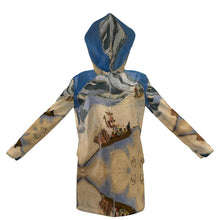 Load image into Gallery viewer, Womens Hooded Rain Mac