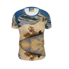 Load image into Gallery viewer, Ladies Cut and Sew T Shirt