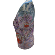 Load image into Gallery viewer, Ladies' short sleeves t-shirt with couple in cablecar in the French Alps
