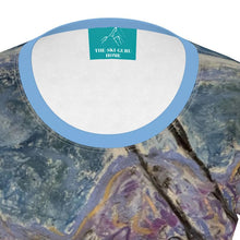 Load image into Gallery viewer, Ladies' short sleeves t-shirt with couple in cablecar in the French Alps
