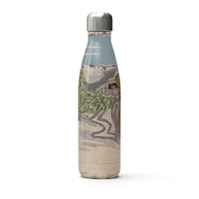 Load image into Gallery viewer, Lady with Skis in the Italian Alps Thermal Bottle