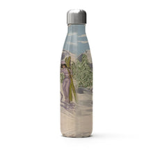 Load image into Gallery viewer, Lady with Skis in the Italian Alps Thermal Bottle