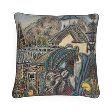Load image into Gallery viewer, Stambecco in La Saxe Courmayeur luxury cushion