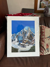 Load image into Gallery viewer, Limited Edition Giclée Prints of Aiguille des Drus & Aiguille Verte