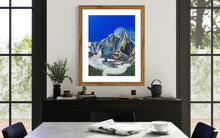 Load image into Gallery viewer, Aiguille des Drus and Aiguille Verte Soft Pastels Painting
