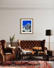 Load image into Gallery viewer, Aiguille des Drus and Aiguille Verte Soft Pastels Painting