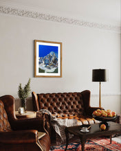 Load image into Gallery viewer, Aiguille des Drus and Aiguille Verte Soft Pastels Painting