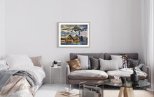 Load image into Gallery viewer, Chateau Branlant Soft Pastels Painting with Monte Bianco