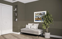 Load image into Gallery viewer, Chateau Branlant Soft Pastels Painting with Monte Bianco