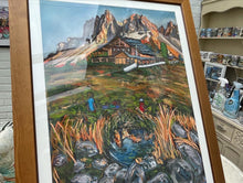 Load image into Gallery viewer, The Geisleralm Painting