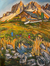 Load image into Gallery viewer, The Geisleralm Painting