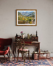 Load image into Gallery viewer, Walking the Wine Trails with Grivola Soft Pastels Painting