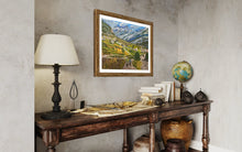 Load image into Gallery viewer, Walking the Wine Trails with Grivola Soft Pastels Painting