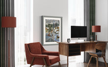 Load image into Gallery viewer, The End of the Ski Day in Gstaad Soft Pastels Painting