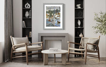 Load image into Gallery viewer, The End of the Ski Day in Gstaad Soft Pastels Painting