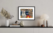 Load image into Gallery viewer, Izzy and Isla by the Fireplace Soft Pastels Painting