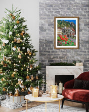 Load image into Gallery viewer, La Grange Hotel Soft Pastels Painting