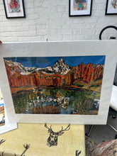 Load image into Gallery viewer, Limited -Edition Giclée Prints of Cervino & Lago Blu in different sizes