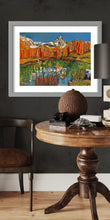 Load image into Gallery viewer, Lago Blu & Cervino Pastels Painting