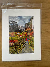 Load image into Gallery viewer, Limited Edition of Giclée Print of Lauterbrunnen in a variety of sizes