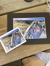 Load image into Gallery viewer, 6"x4" Print of Chez Croux in Courmayeur with Black Mount