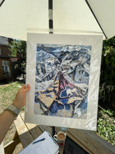Load image into Gallery viewer, Limited Edition of Giclée Print of my Matterhorn from the Air #2 in different sizes