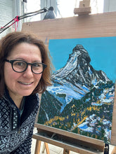 Load image into Gallery viewer, Matterhorn Soft Pastels Painting