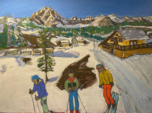 Load image into Gallery viewer, Mother and Sons in Courmayeur Mont Blanc