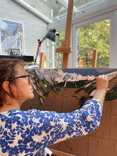 Load image into Gallery viewer, Skiing in La Thuile Soft Pastels Painting