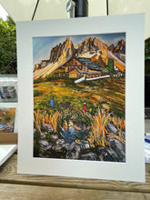 Load image into Gallery viewer, Geisleralm Giclée Print with Mount - different sizes