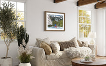 Load image into Gallery viewer, Skiing in La Thuile Soft Pastels Painting