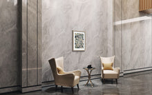 Load image into Gallery viewer, Snowy Pine Trees Seen from Above Painting