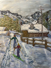 Load image into Gallery viewer, Skinning up in Valnontey, Cogne, Aosta Valley