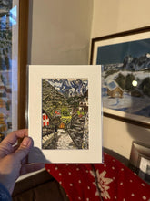 Load image into Gallery viewer, Limited Edition of Giclée Prints of Verrand in Courmayeur in different sizes