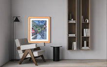 Load image into Gallery viewer, Verrand in Courmayeur Mont Blanc Soft Pastels Painting.