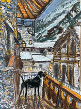 Load image into Gallery viewer, View from my Balcony 2 - Morgex with Tour d'Archet