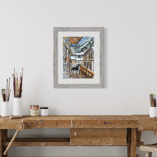 Load image into Gallery viewer, View from my Balcony 2 - Morgex with Tour d'Archet