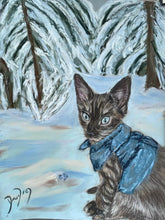 Load image into Gallery viewer, Yuli the Bengal Cat Painting