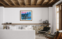 Load image into Gallery viewer, Zermatt at Dusk #2 Soft Pastels Painting