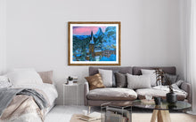 Load image into Gallery viewer, Zermatt at Dusk #2 Soft Pastels Painting