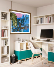 Load image into Gallery viewer, Zermatt at Dusk #2 Soft Pastels Painting