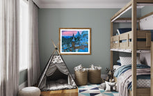 Load image into Gallery viewer, Zermatt at Dusk #2 Soft Pastels Painting