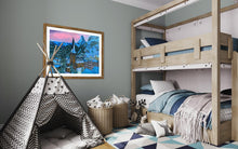 Load image into Gallery viewer, Zermatt at Dusk #2 Soft Pastels Painting