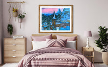 Load image into Gallery viewer, Zermatt at Dusk #2 Soft Pastels Painting