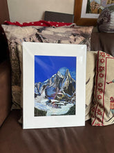Load image into Gallery viewer, Limited Edition Giclée Prints of Aiguille des Drus & Aiguille Verte