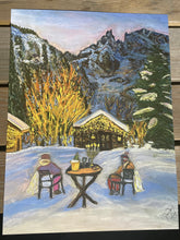 Load image into Gallery viewer, The Aperitivo ai Piedi del Monte Bianco Print