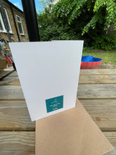 Load image into Gallery viewer, Greeting Card - Shovelling Snow in Mt Crested Butte